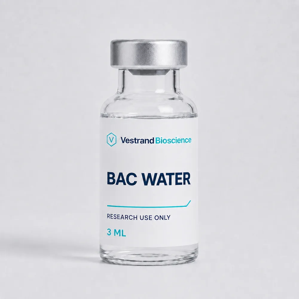 BAC Water research vial
